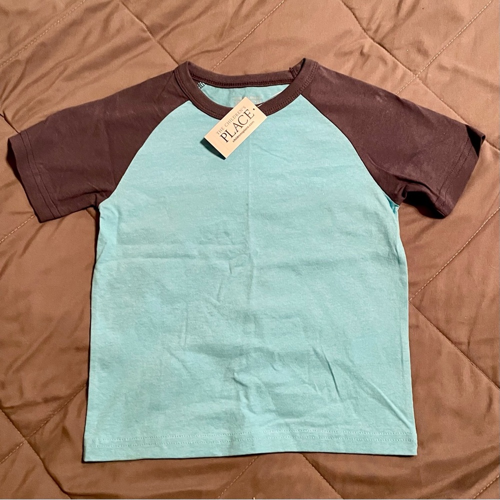 The Children’s Place Toddler Boy Raglan Tee, 3T